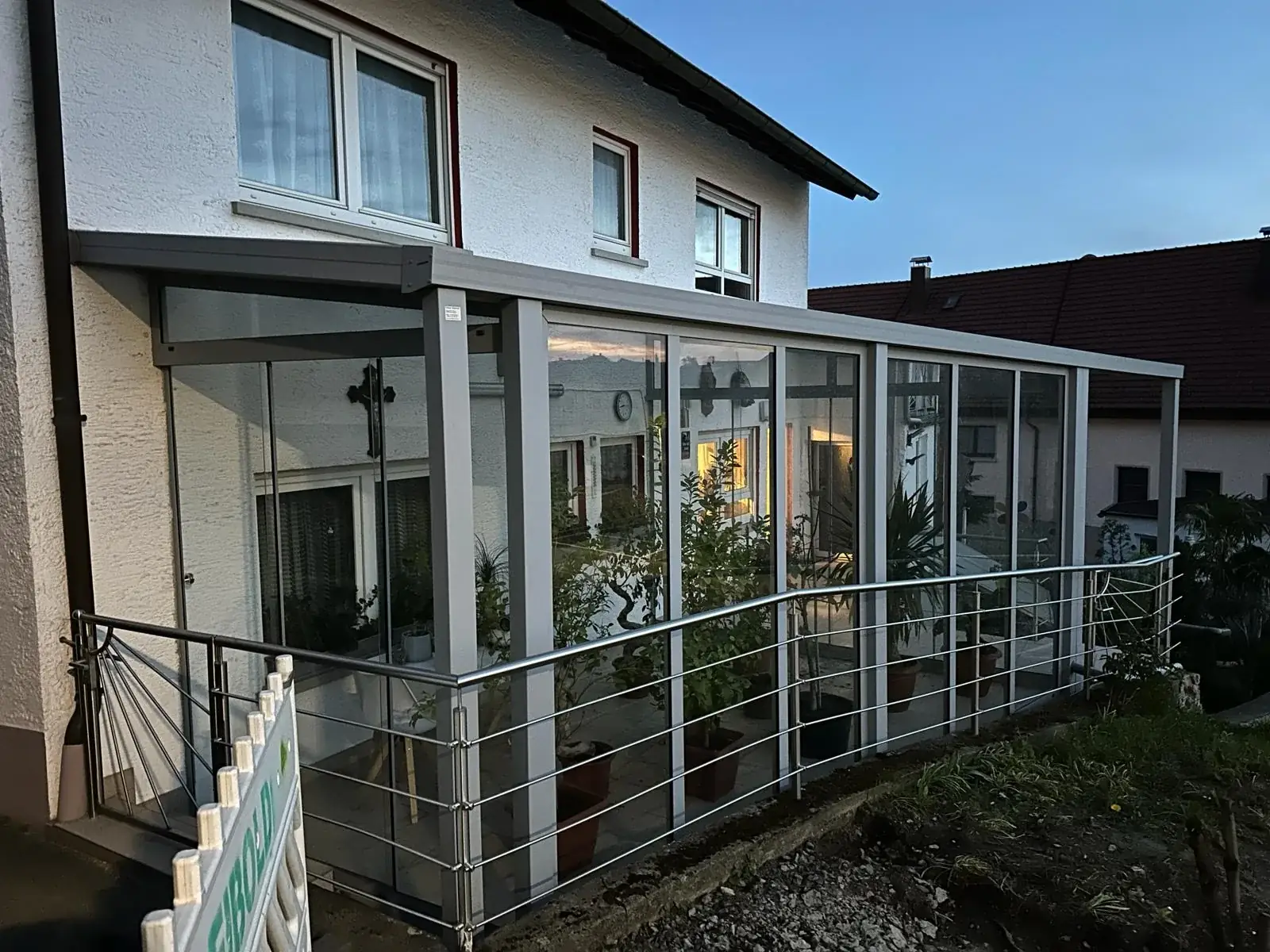 Wintergarten aus Aluminium