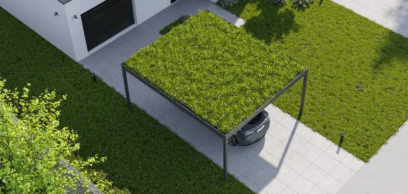 Aluminium-Garage Flat Box — Ausführung flat line 4 scale 2 e1718198551931